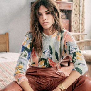 Sezane Salvador Jumper Wool Sweater XS NEW NWT